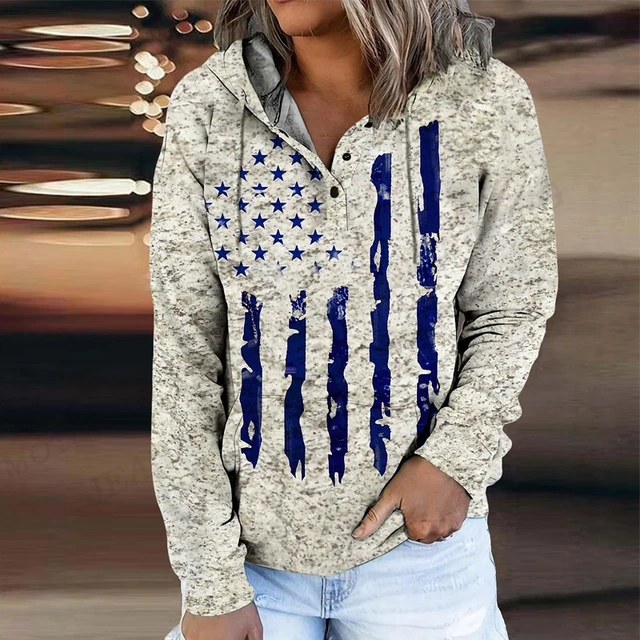 Usa Flag Hoodie Men Women Fashion Pocket Vintage Hoodies Kids Hip Hop Hoodies  Sweatshirts Striped Clothes Pullovers Girl Coats - Hoodies u0026 Sweatshirts -  AliExpress