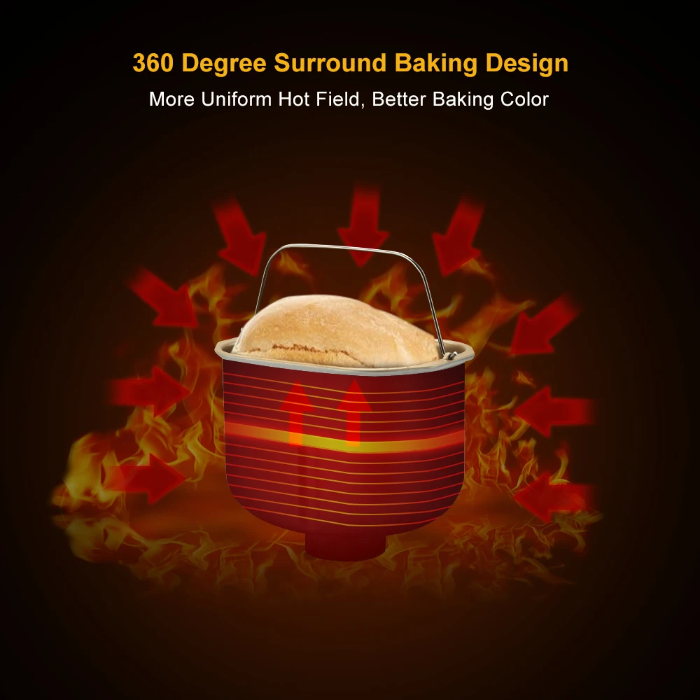 Cheap Price Smart Home Bread Making Machine Fully Automatic Toast Hot Sale Bread Maker Machine for Sale