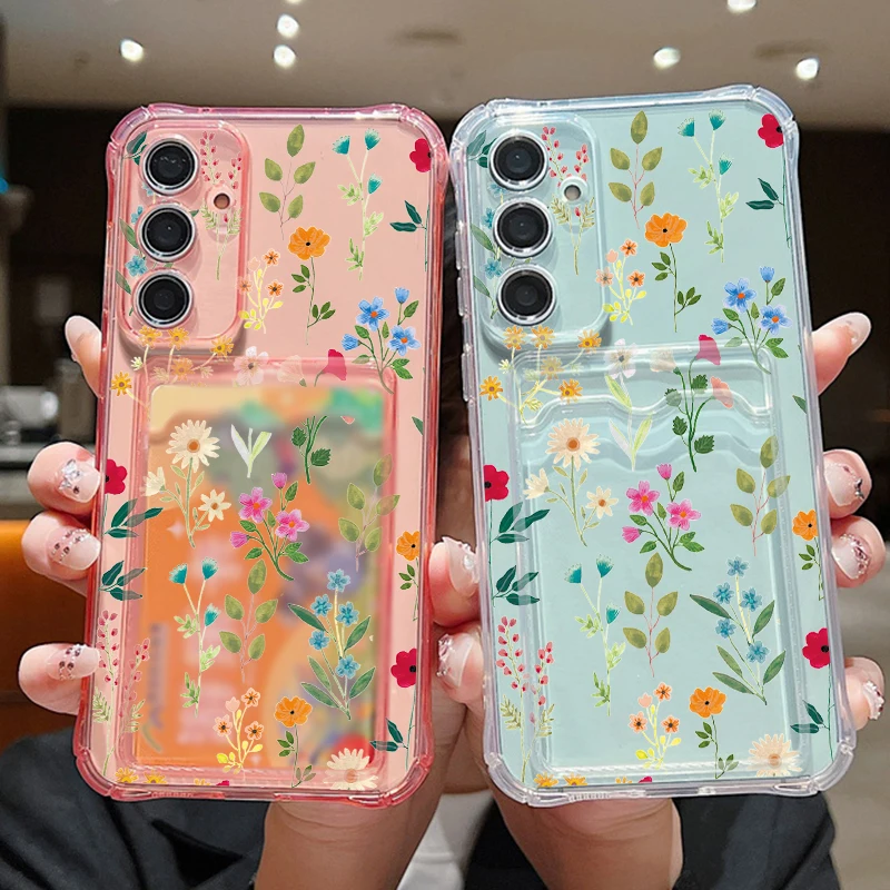 Vibrant Floral Phone Case - Colorful Flowers and Plants Design