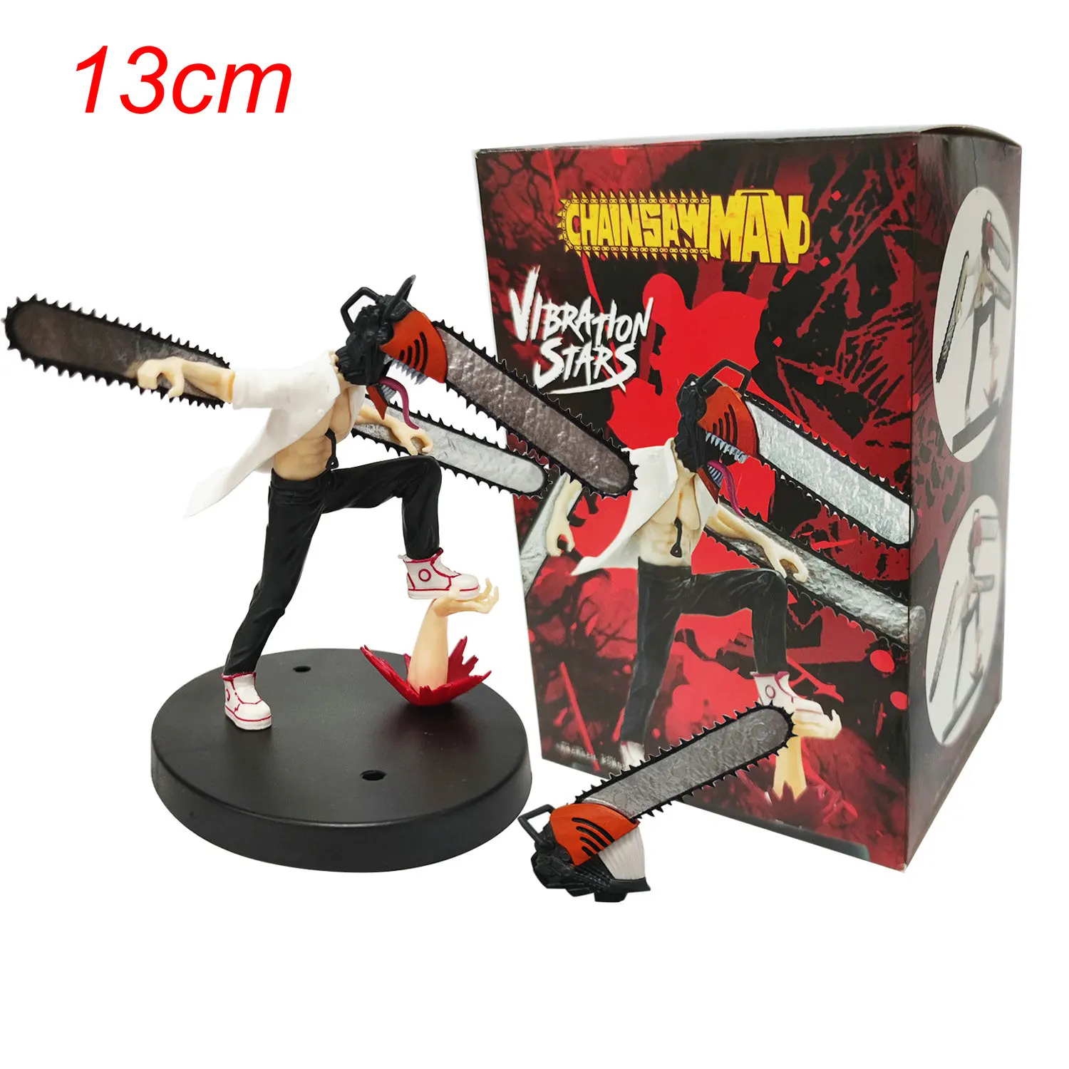 Denji Estatueta Motosserra Homem Anime Figura Manga PVC Montar Modelo  Desenhos Animados Boneca Adulto Adolescente Crianças Crianças Menino Menina