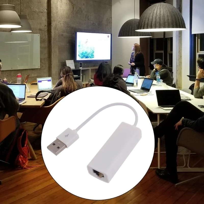 RTL8152 칩 USB2.0-RJ45 네트워크 카드 커넥터 어댑터 7 8 10 XP ..