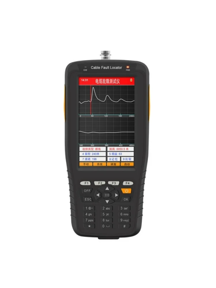 

Handheld Power Cable Fault Tester, Buried Cable Breakpoint Short Circuit Detector, Cable Rangefinder Equipment