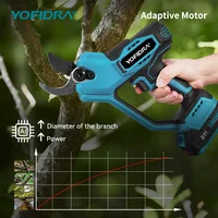 YOFIDRA Cisailles électriques sans balais 60MM, contrôle automatique de la vitesse, sécateur, outil de coupe, ensembles d'outils électriques pour batterie Makita 4
