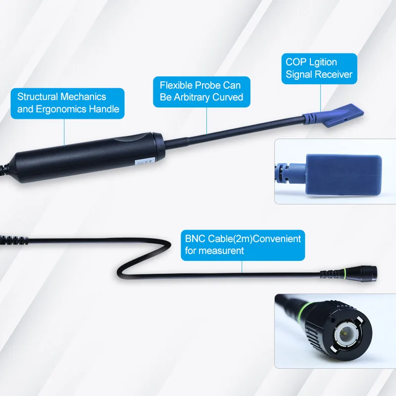 Hantek HT20COP Automotive Engine Independent Ignition Waveform Probe Coil on Plug Signal Probe 1008C 6074BE Spark Plug Detection 5