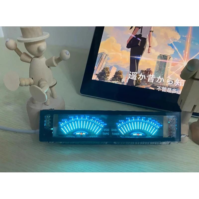 Voice-Activated LED Music Spectrum Display with Adjustable Sensitivity
