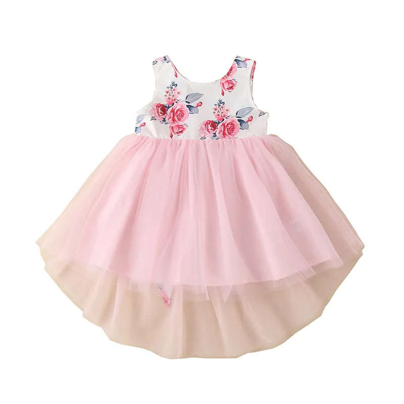 

Fashion Summer 2023 Girls Cute Dress Party Kids School Dresses Costumes Children Princess Clothes Vestidos 1 2 3 4 5 6 7 Year
