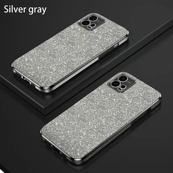 Luxury Electroplated Glitter Clear Soft TPU Phone Case - Protective Back Cover for Moto G72 (Silver Gray)