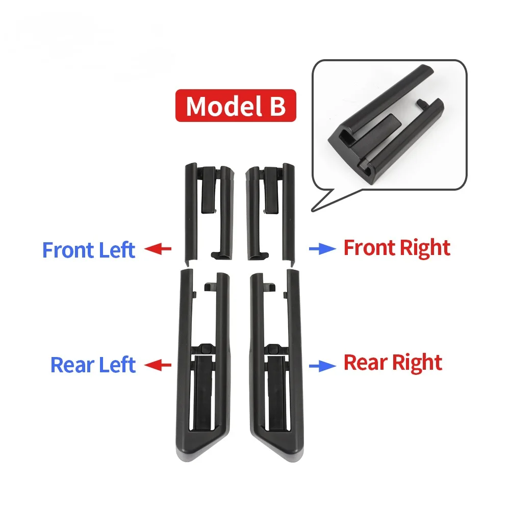 F10 블랙 ABS 카시트 레일 트림 커버 슬라이딩 트랙 보닛 BMW GT F07 F02 5 7 시리즈 전면 후면 왼쪽 오른쪽