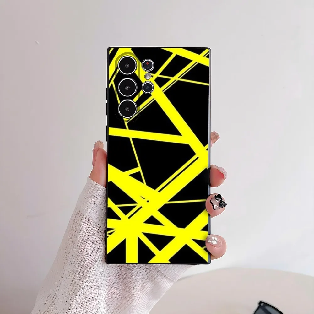 E-Evh Gitarrenmuster Handyhülle für Samsung Galaxy S25 S24 S22 S23 Ultra S21 S20 Plus 5G Frosted Non-Slip Full Cover Soft Case – Detail 6