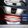 304 Stainless Steel Multifunctional Pressure Cooker 8L Household Thickening Pressure Pot 6