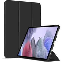 Tri - Fold Magnetic Stand PU Leather Protective Tablet Cover - Tab A7 Lite 8.7inch (YT Black)