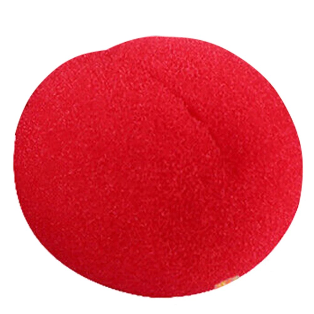 50mm Soft Foam Circus Clown Nose Red Sponge Balls 1-10PCS Reusable For Red Nose Day Party Funny Stage Performance Props
