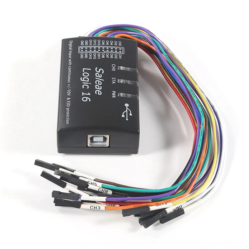 Logic USB Logic Analyzer For Official Version Sample Rate 100M 16 Channels Instruments 3