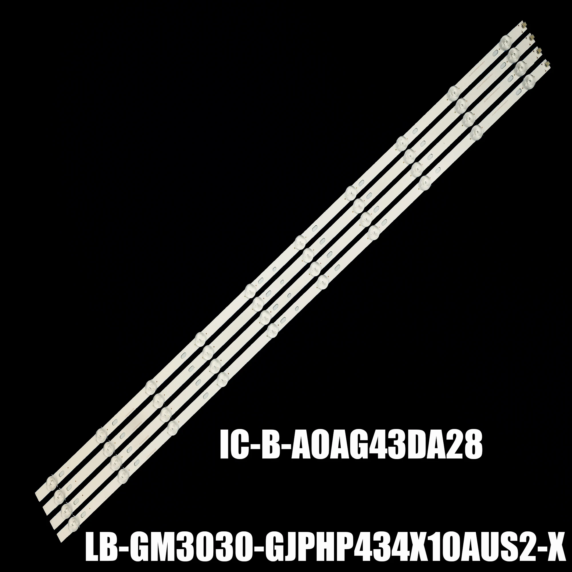 Retroiluminação Led para 43pus7555 Ic-b-aoag43da28 43pus7505 43pus6554 12 43pus6504 43pus7555 60
