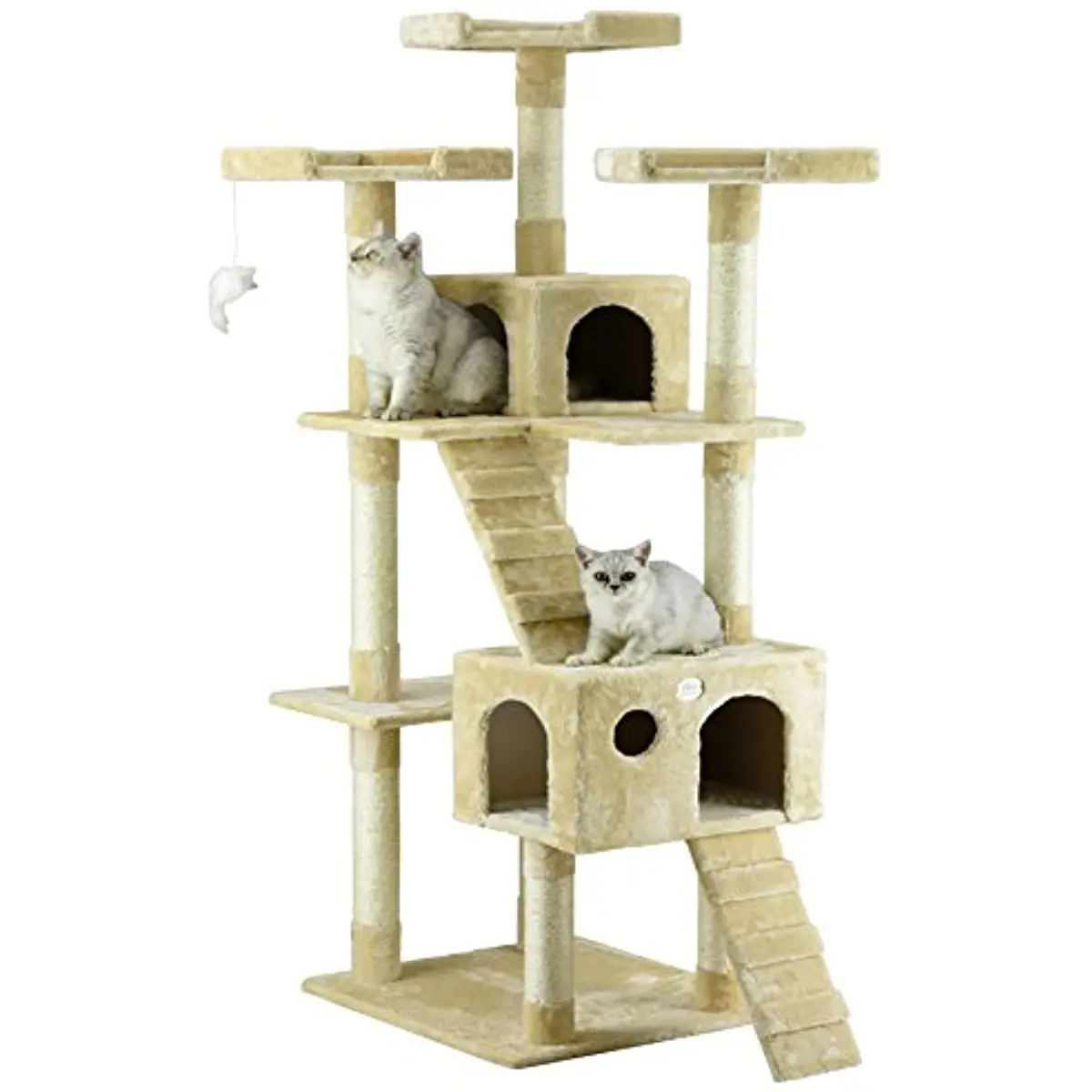 Go Pet Club 72" Premium Cat Tree Kitty Tower Kitten Condo for Indoor
