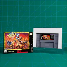  Final Fight 3 - Action Game Card US Version with Retail Box 