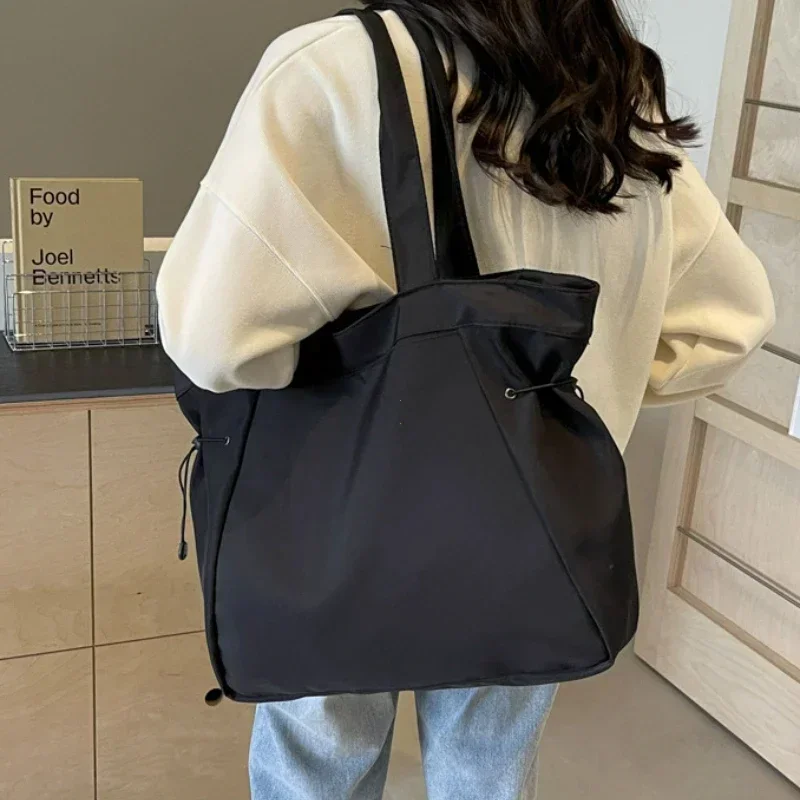 thumbnail image 2 of Large Tote Bag For Women - Reusable Shoulder Bag For Shopping, Travel & Gym 2 of 10