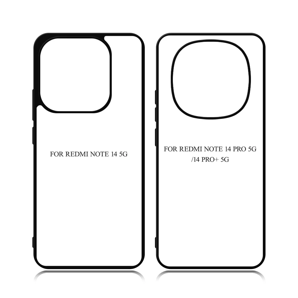 10-Pack Customized 2D TPU Sublimation Blank Phone Case Protectors