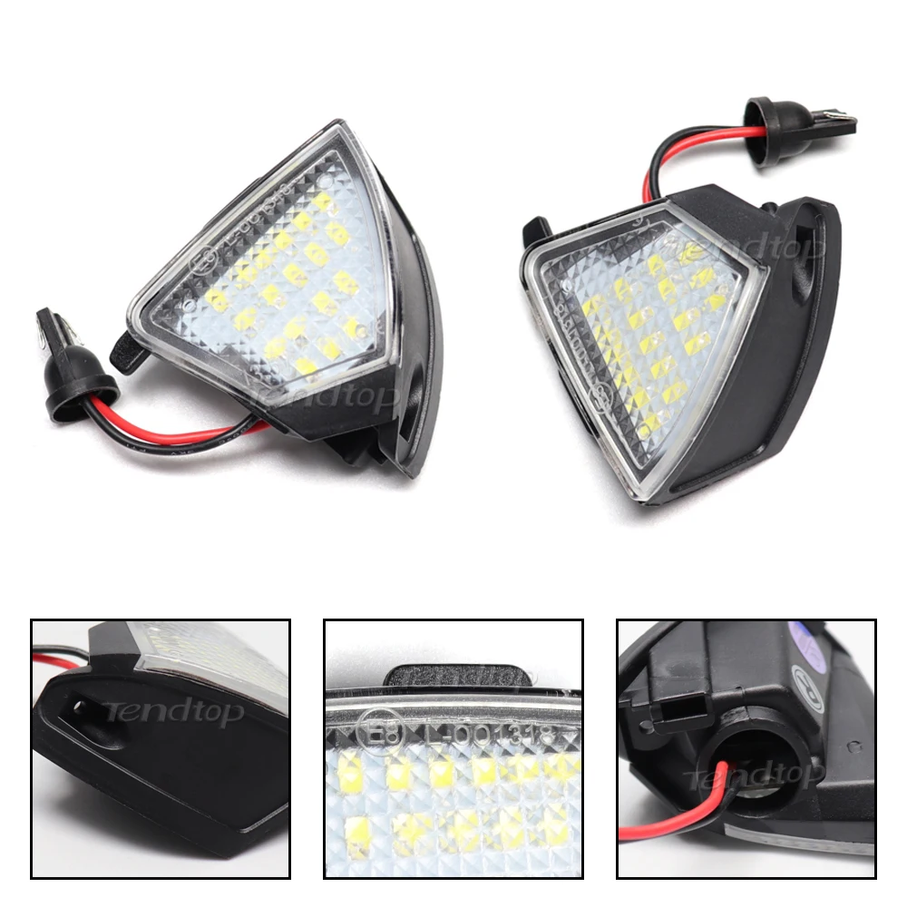 2 Pz Canbus Led Sotto Il Modulo Luce Pozzanghera Specchio Laterale Per Vw Golf 5 Gti Mk5 Mkv Passat B6 Cc Eos Golf 5 6 Variante Sharan Mk2 7N