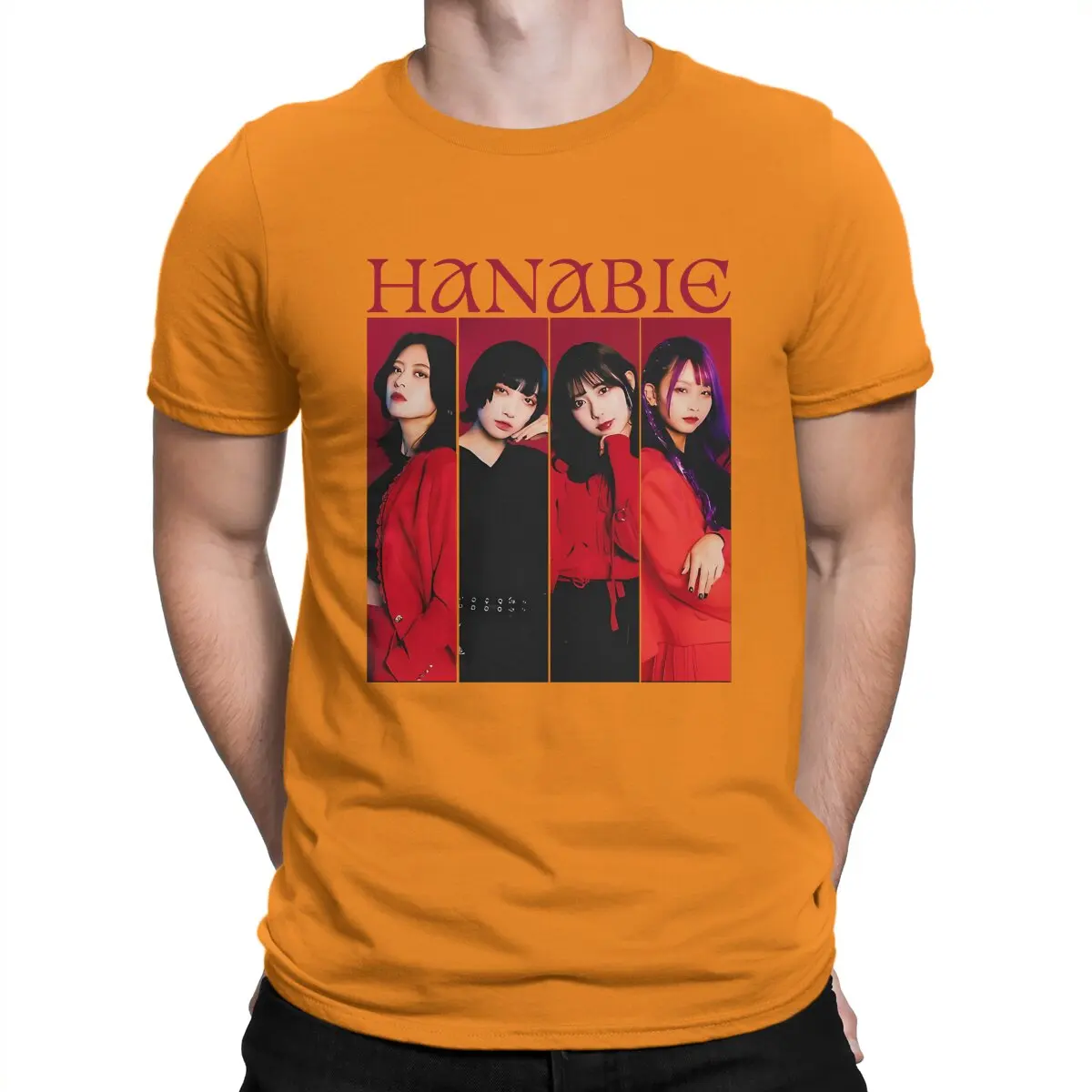 thumbnail image 1 of Camisetas para hombre BAND Crazy Cotton Tees Camisetas Hanabie de manga corta Camisetas de cuello redondo Ropa de regalo, 1 of 7