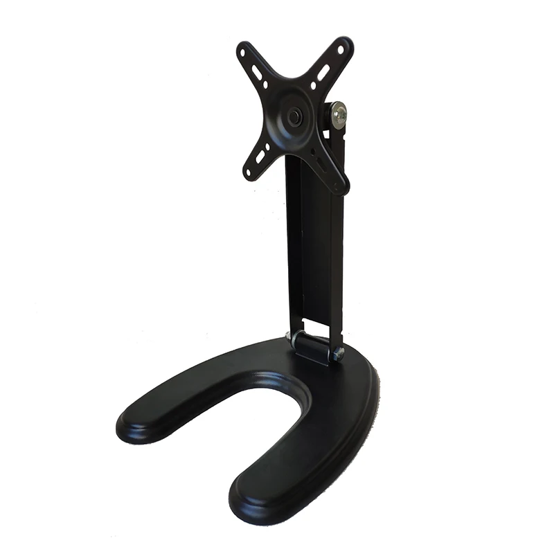 높이 조절 가능한 PC 모니터 스탠드, 360도 회전, 사무용으로 적합한 VESA 50/75/100mm 호환