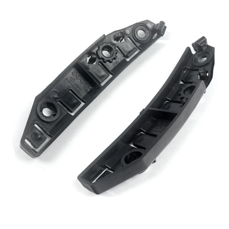 

2 шт. Монтажный кронштейн переднего бампера автомобиля (LH + RH) 1084181-00-E 1084182-00-E Черный ABS для TESLA Model 3 2017 2018