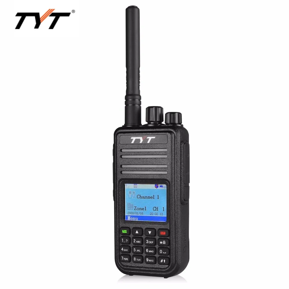 Tyt Md-380 Dmr/moto Trbo Ham Two Way Radio Handheld High Quality Uhf Vhf  Gps Transceiver Compatible With Mototrbo Digital Uv Radio AliExpress