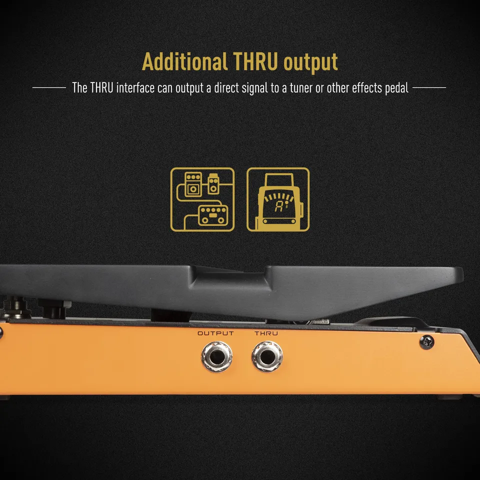 SONICAKE FlipWah Wahwah EFFECT e pedal combinado de controle de