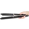 Infrared Straight Tourmaline Coating Or Ceramic Lcd Display Negative Ion Flat Iron Fast Straightening Hair Curler Flat Irons 4