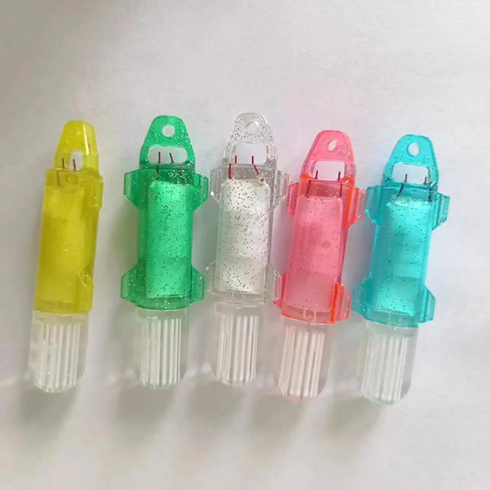 Fish Attraction Light Long Lasting Power Saving Fiber Optic Light Multiple Colors LED Fiber Optic Lamp for Angling