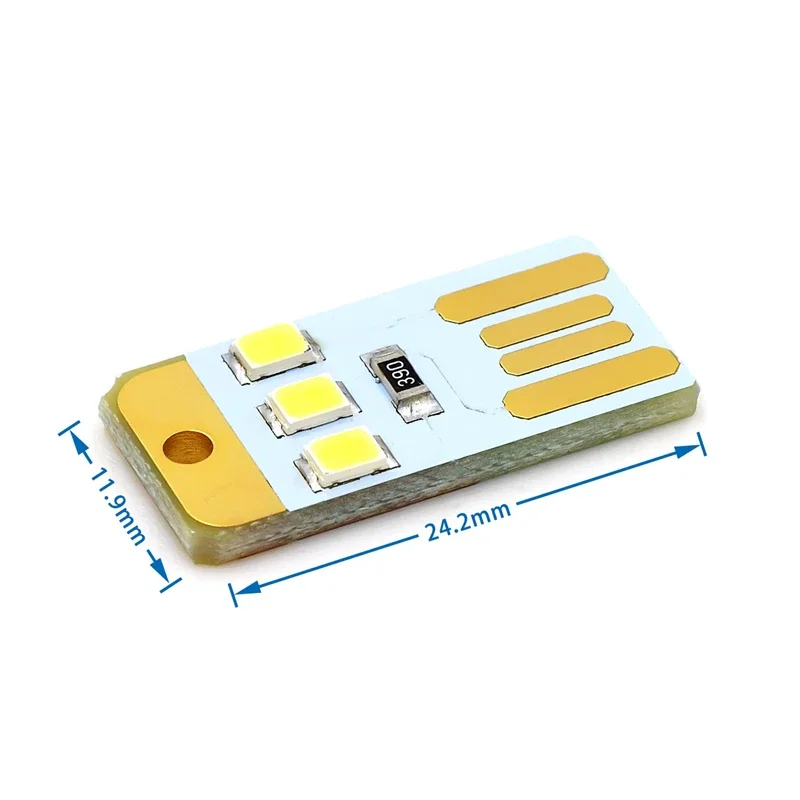 10PCS Mini Pocket Card LED Book Lamp USB Power White Light Night Lights LED Lamp for Laptop Computer Mobile Power Charging for led light,night light,book light,mini night light,mini led light