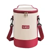 Insulated Cooler Bag With Adjustable Shoulder Strap For Travel Picnic Outdoor Activities Oxford Fabric Lunch Box Large Capacity 5