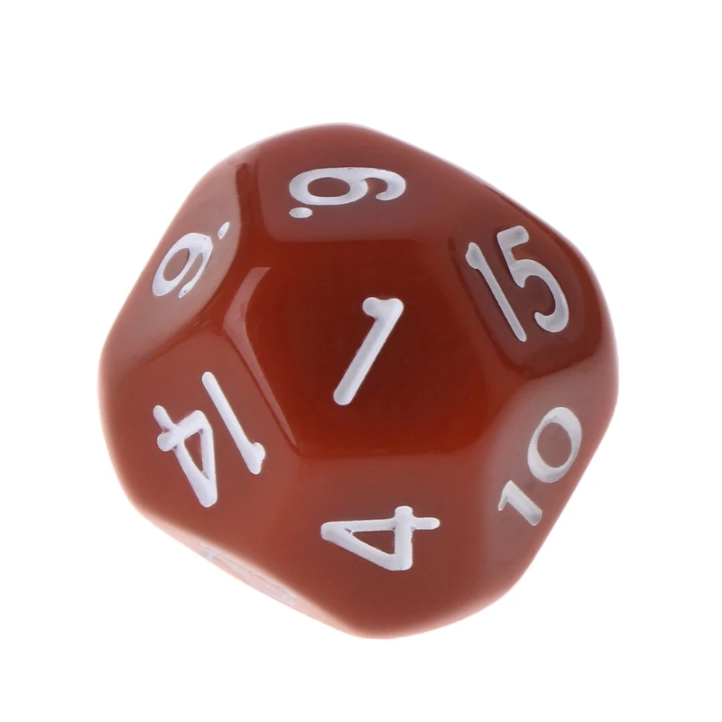 10pcs 16 Sided D16 Polyhedral Dices For Table Games