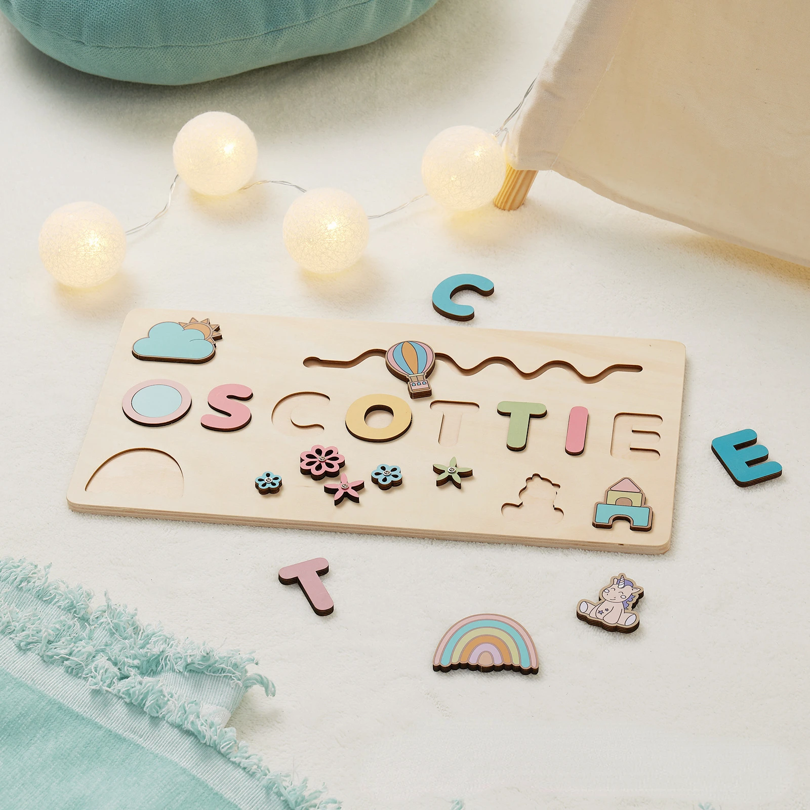Personalized Dreamy Sky Name Puzzle 5 | Personalized Dreamy Sky Name Puzzle 7
