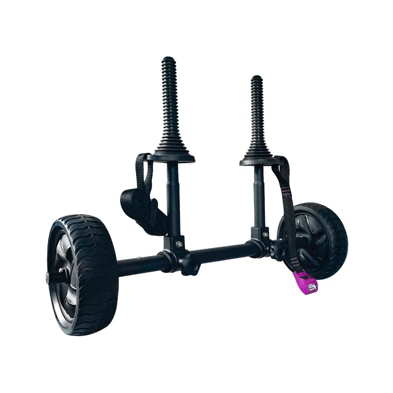 

Solid Tire Adjustable Aluminum and Steel Canoe Kayak Trolley Kayak Cart