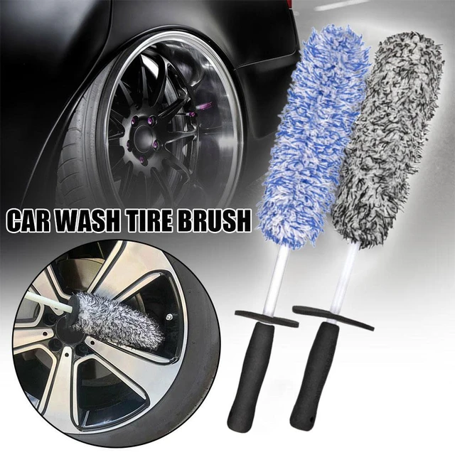 Car Rim Brush Car Tire Brush Wheel Rim Brush Short Handle Wheel Brushes For  Car Wash Car Detailing Microfiber Car Rim Cleaning - AliExpress