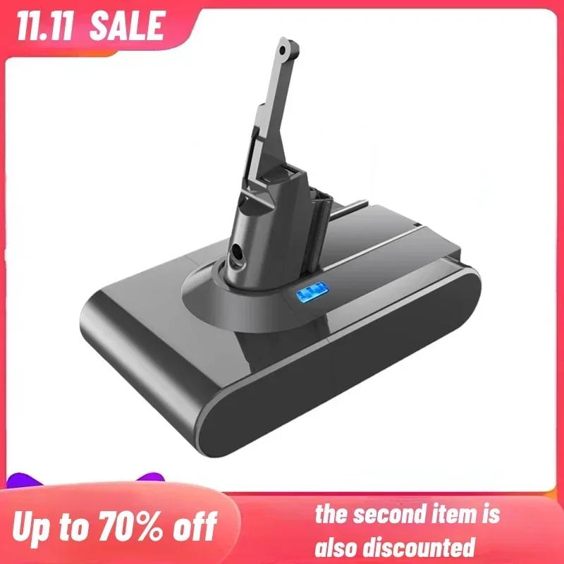 

2023 Upgrade 21.6V Batterie for Dyson V6 V7 V8 V10 Series SV12 DC62 SV11 sv10 Handheld Vacuum Cleaner Spare battery