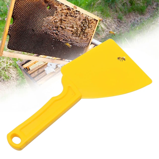 1Db Méz Lapáttal A Méhkas Tisztító Kaparó Műanyag Lecsupaszító Kés Pollen Lapát Viasz Multifunkcionális Méh Szerszám - Image 5