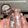 Liquid Gel Eyeshadow Pearl Glitter Body Highlighter Monochrome Diamond Shimmer Silkworm Brighten Highgloss Sequins Quick Drying 4