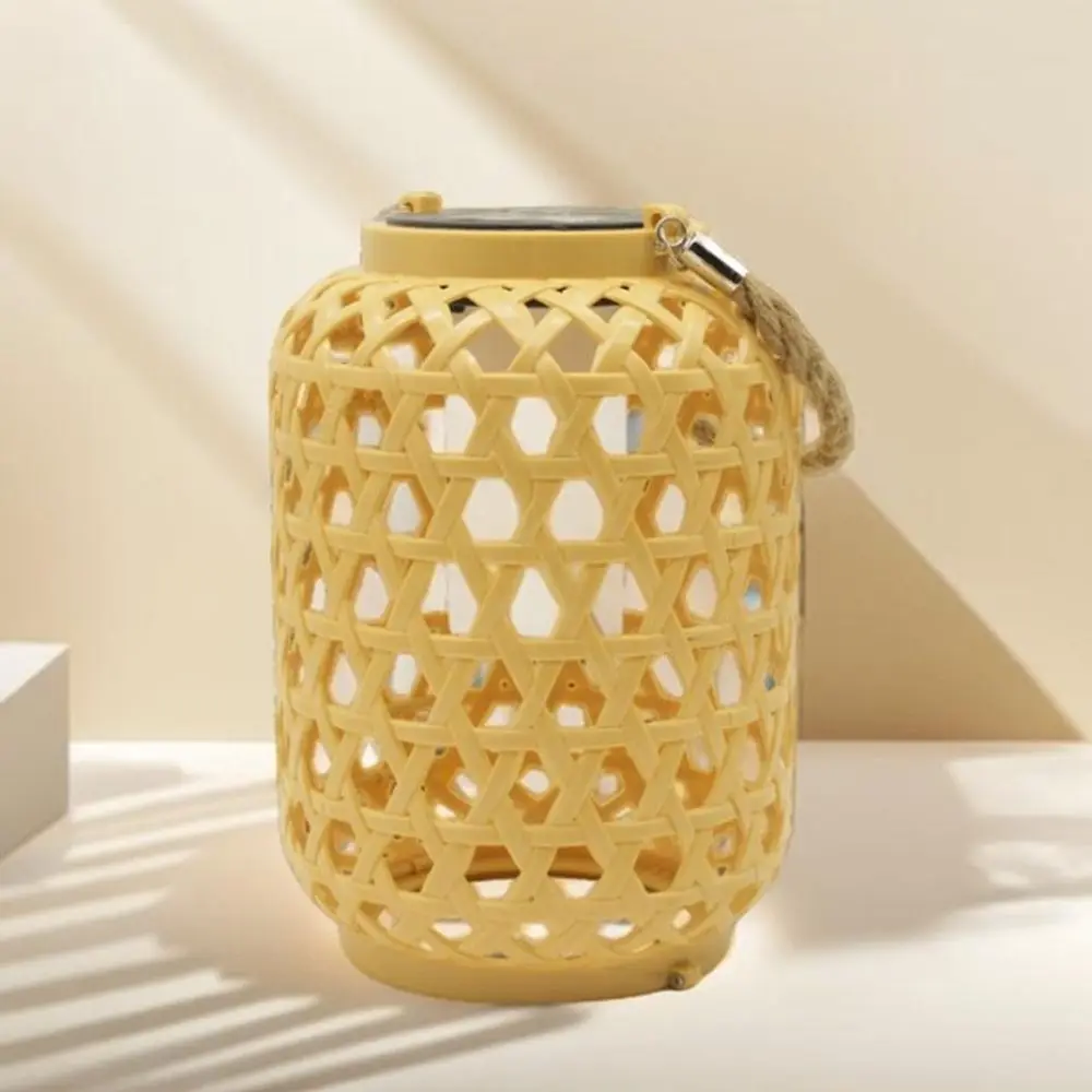 

Водонепроницаемый фонарь из ротанга на солнечной батарее, 800 мАч