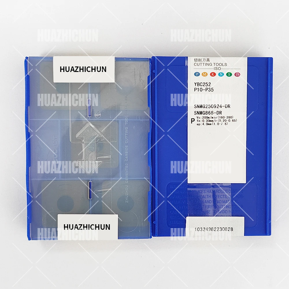 

HUAZHICHUN SNMG250924-DR YBC252 поворотные вставки