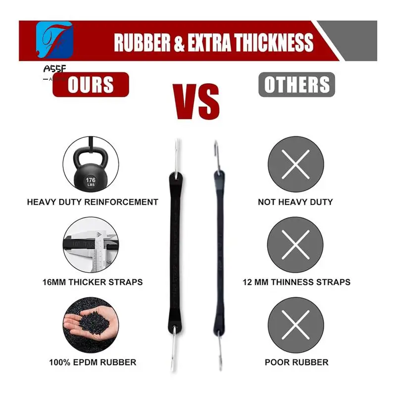 후크가 있는 A55F-고무 코드 6인치, 고무 번지 코드 트럭, 밴용 S 후크가 있..