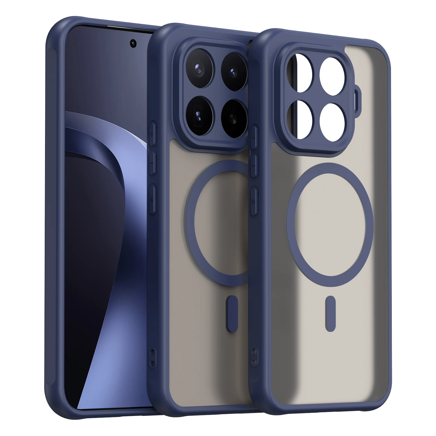 New Luxury Matte Magnetic Shockproof Phone Case