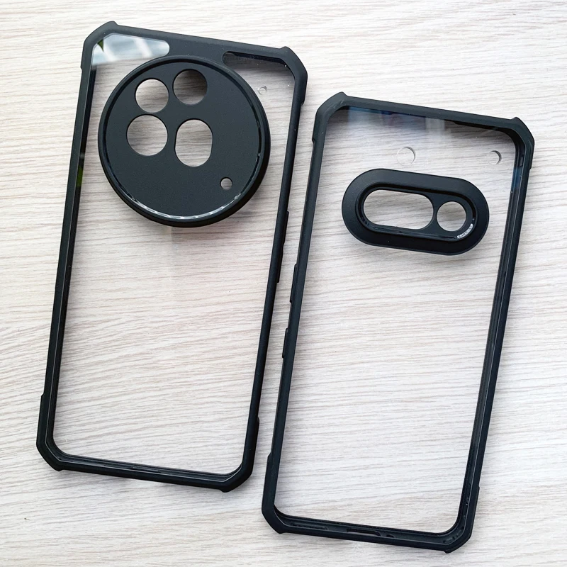 XUNDD Airbags Shockproof Transparent PC+TPU Protective Case with Camera Guard