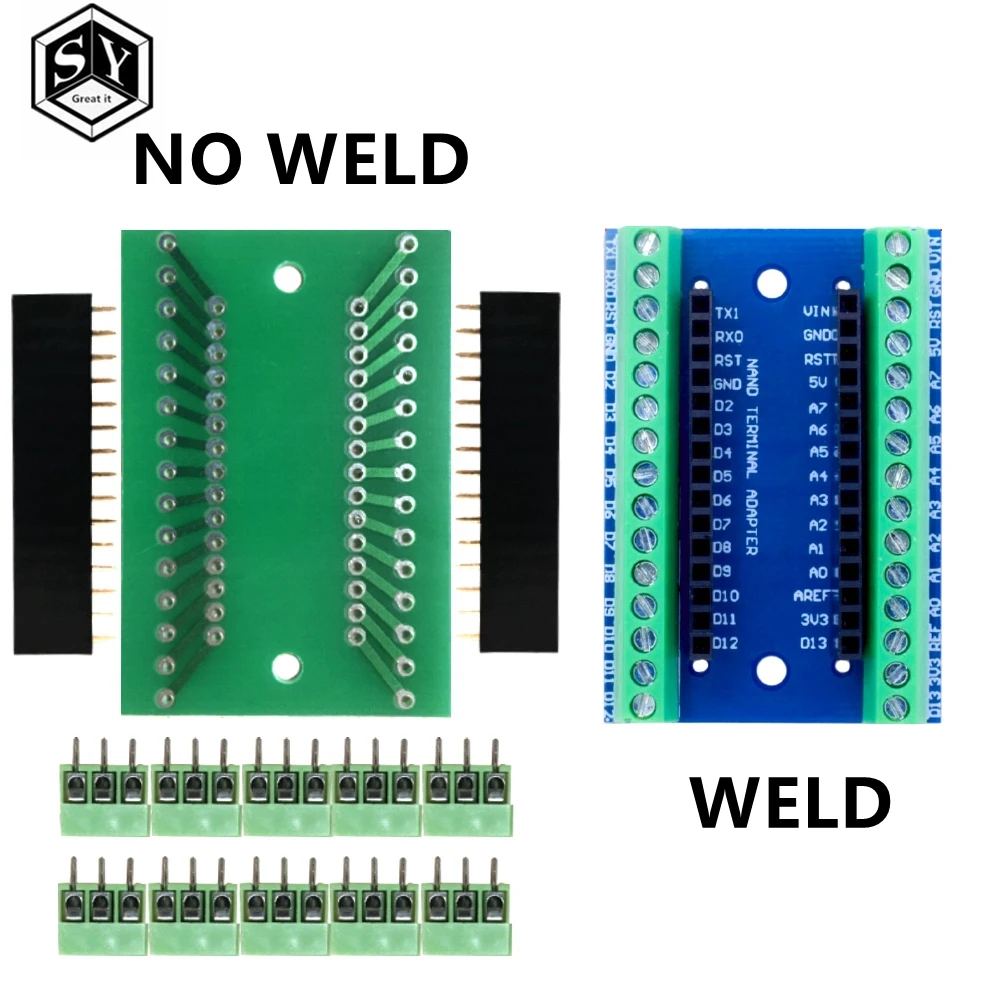 Nano V3.0 ATMEGA328P Shield I/O Extension Board - Foto 6