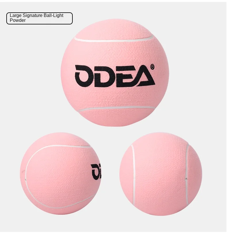 ODEA Big Ball Event Commemorative Star Signed Ball Collection Inflatable Ball Large Big Tennis Signed Ball