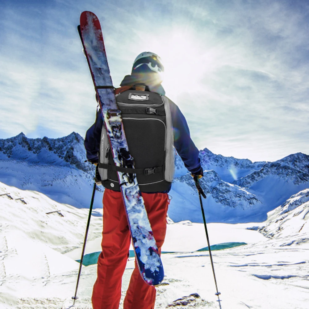 Comprar Bolsa para esquís y botas, bolsa de almacenamiento portátil para  esquís, bolsas de viaje para esquí impermeables y acolchadas, gran  capacidad