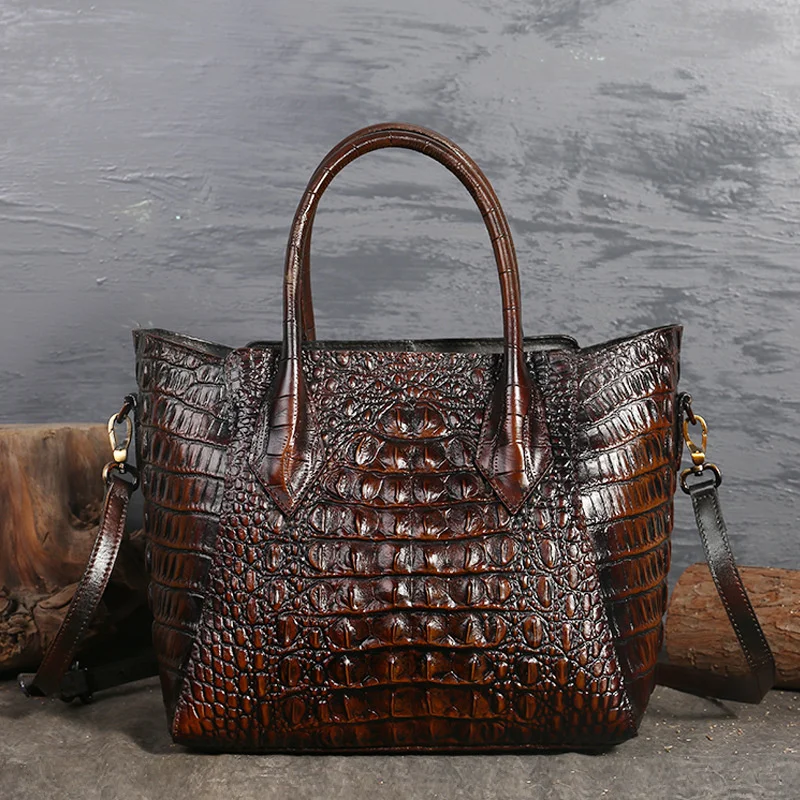 crocodile ladies bag price