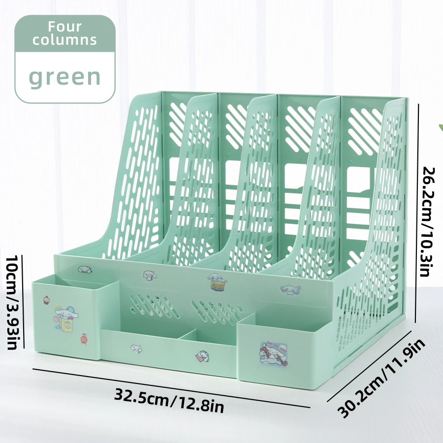 صندوق تخزين مجلد رف الملفات متعدد الألوان، صندوق م...