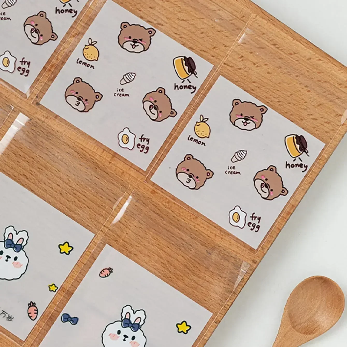 100pcs-Cartoon Cookie Packaging Bag Self sealing Transparent for Snowflake